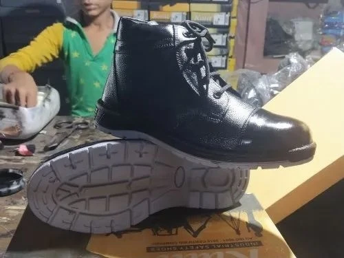 Men's Black Leather Ankle Boots