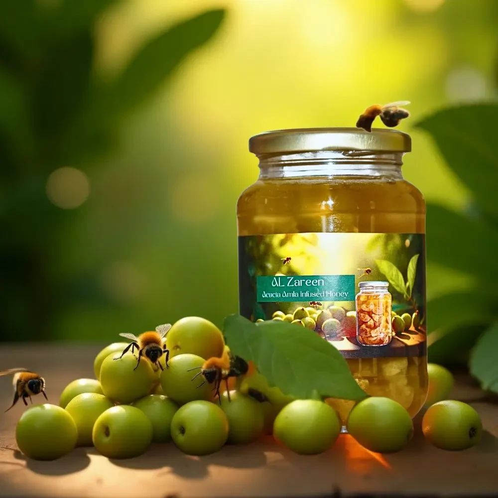 Al Zareen Filtered Acacia Honey Murabba – 500g