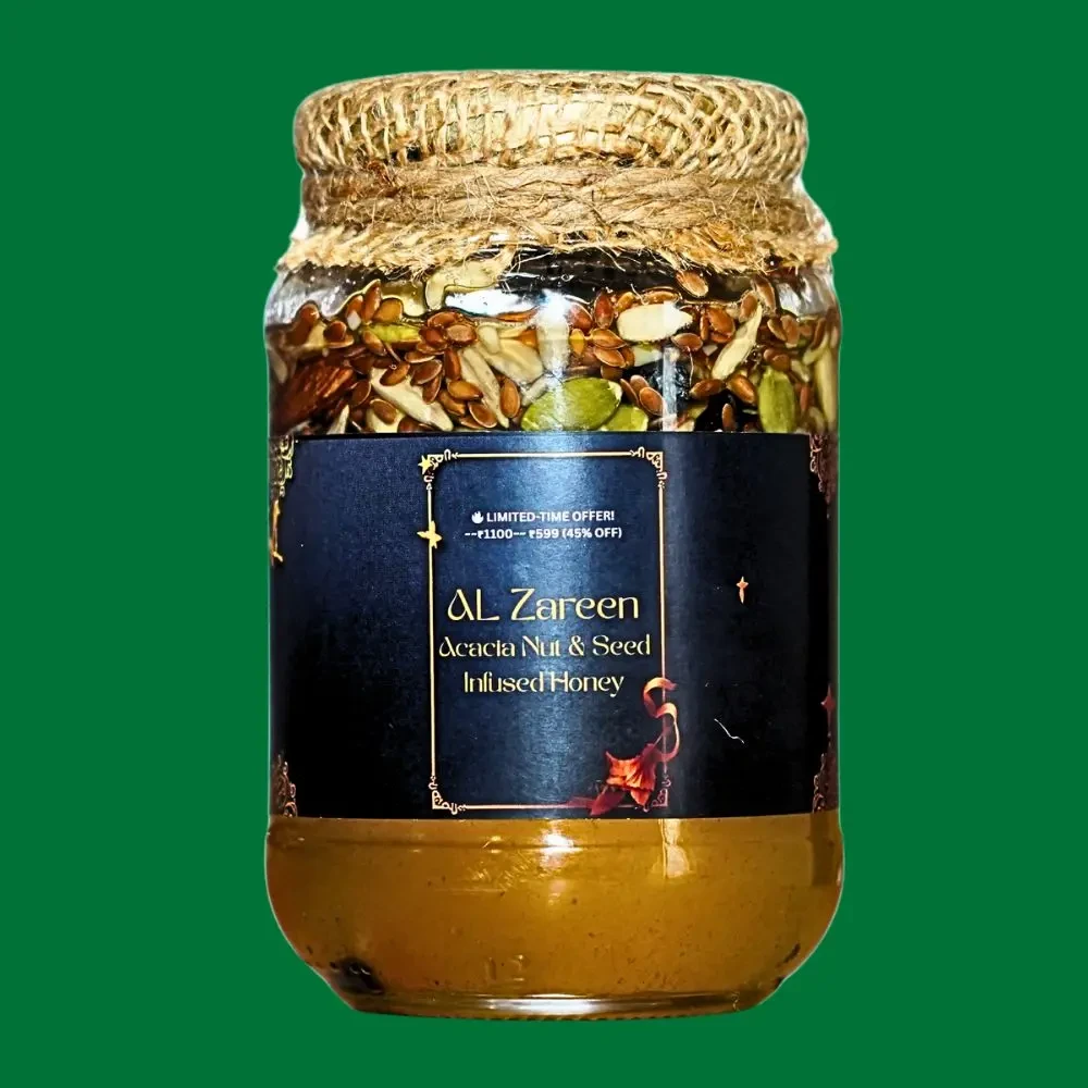 Kashmiri Acacia Honey with Nuts & Seeds