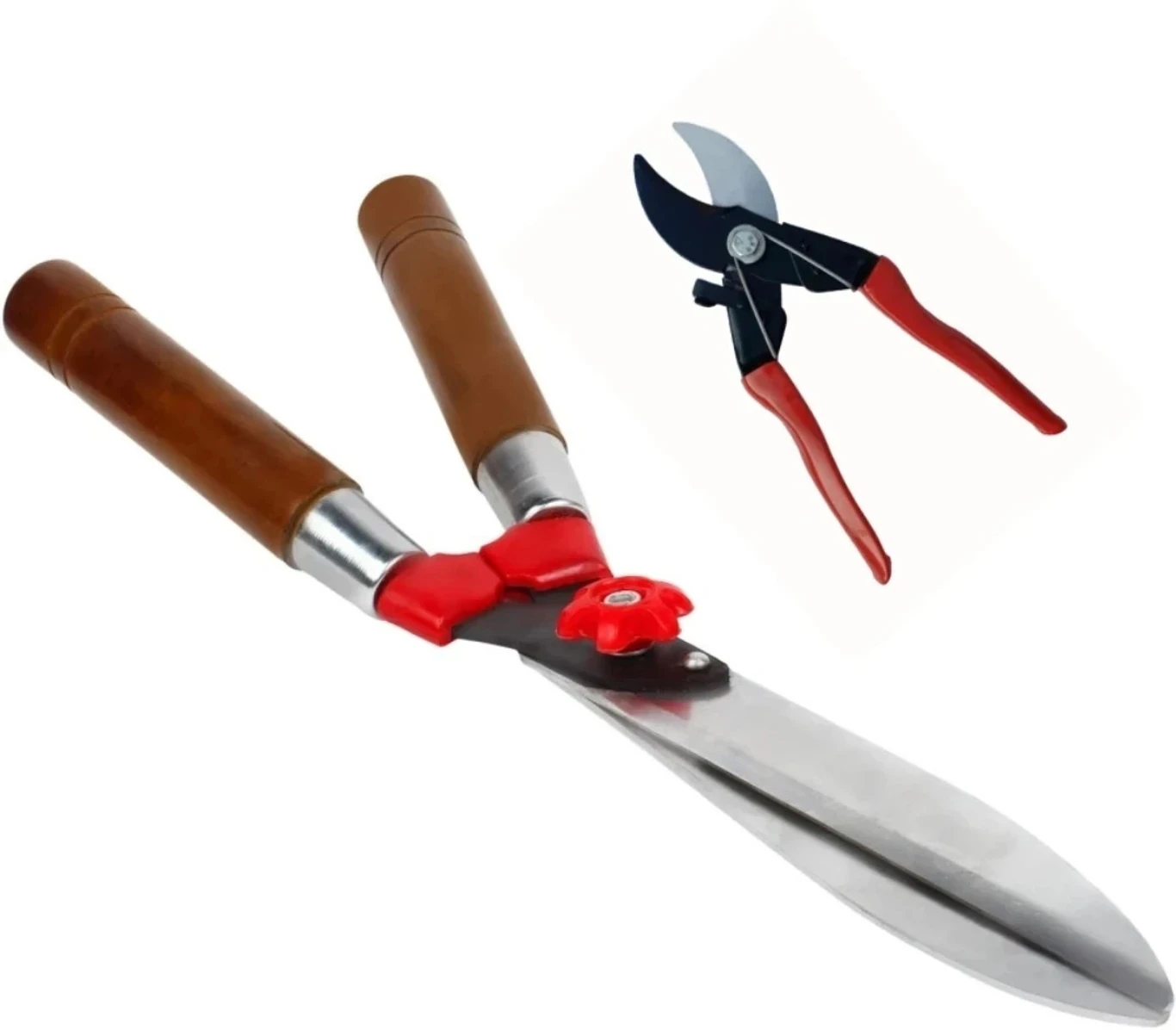 SAS INTERPRISES Hedge Shear & Pruner Garden Tool Kit (2 Tools Set)