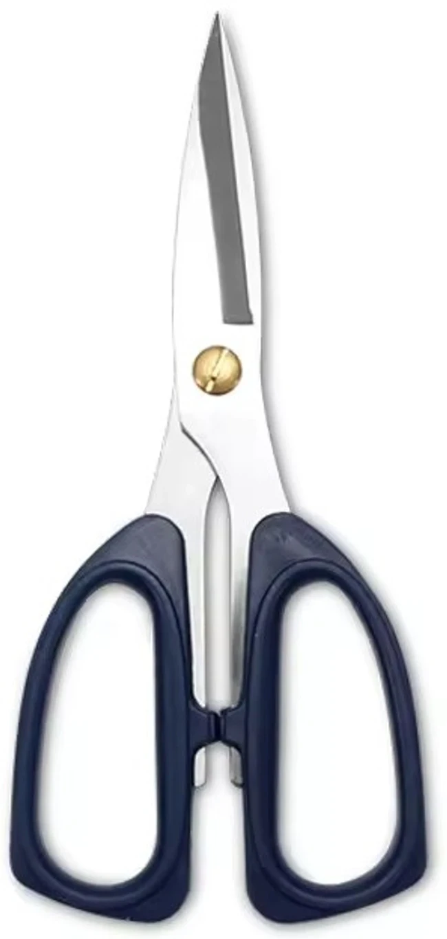 Wizbiz 7" High Quality Multi-Functional Home & Office Scissors (Set of 1, Blue)