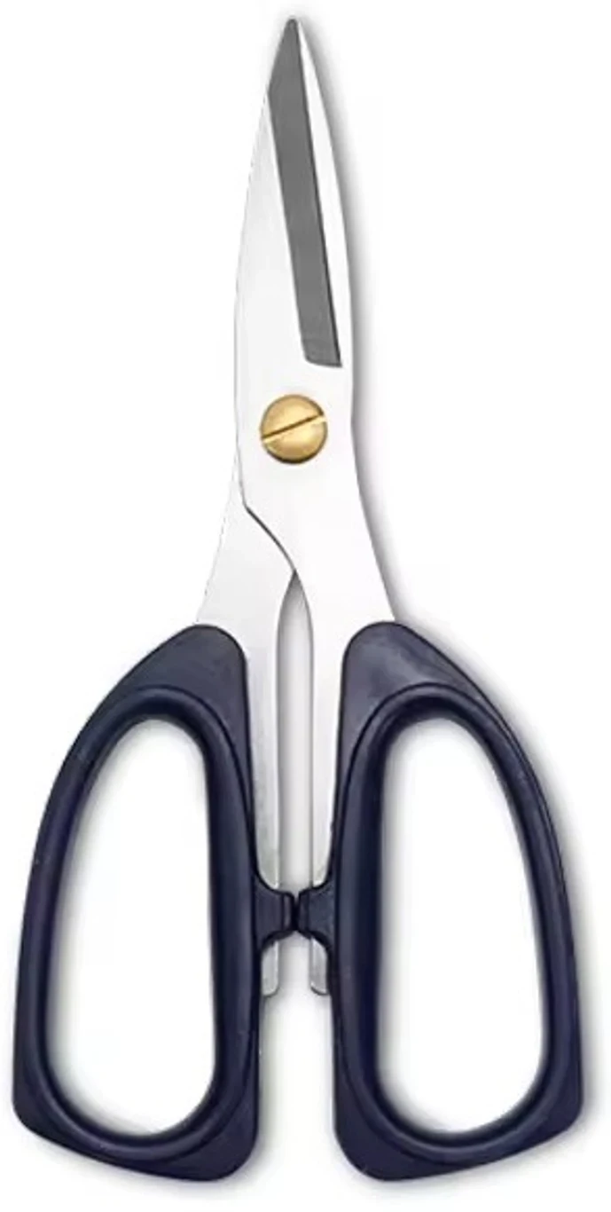 Wizbiz 6" High Quality Multi-Functional Home & Office Scissors (Set of 1, Blue)
