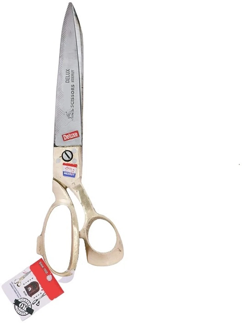 TRADITIONAL TRENDZZ™ VIC-148 Cloth Sharp Cut Scissors (Set of 1, Smart Gold)
