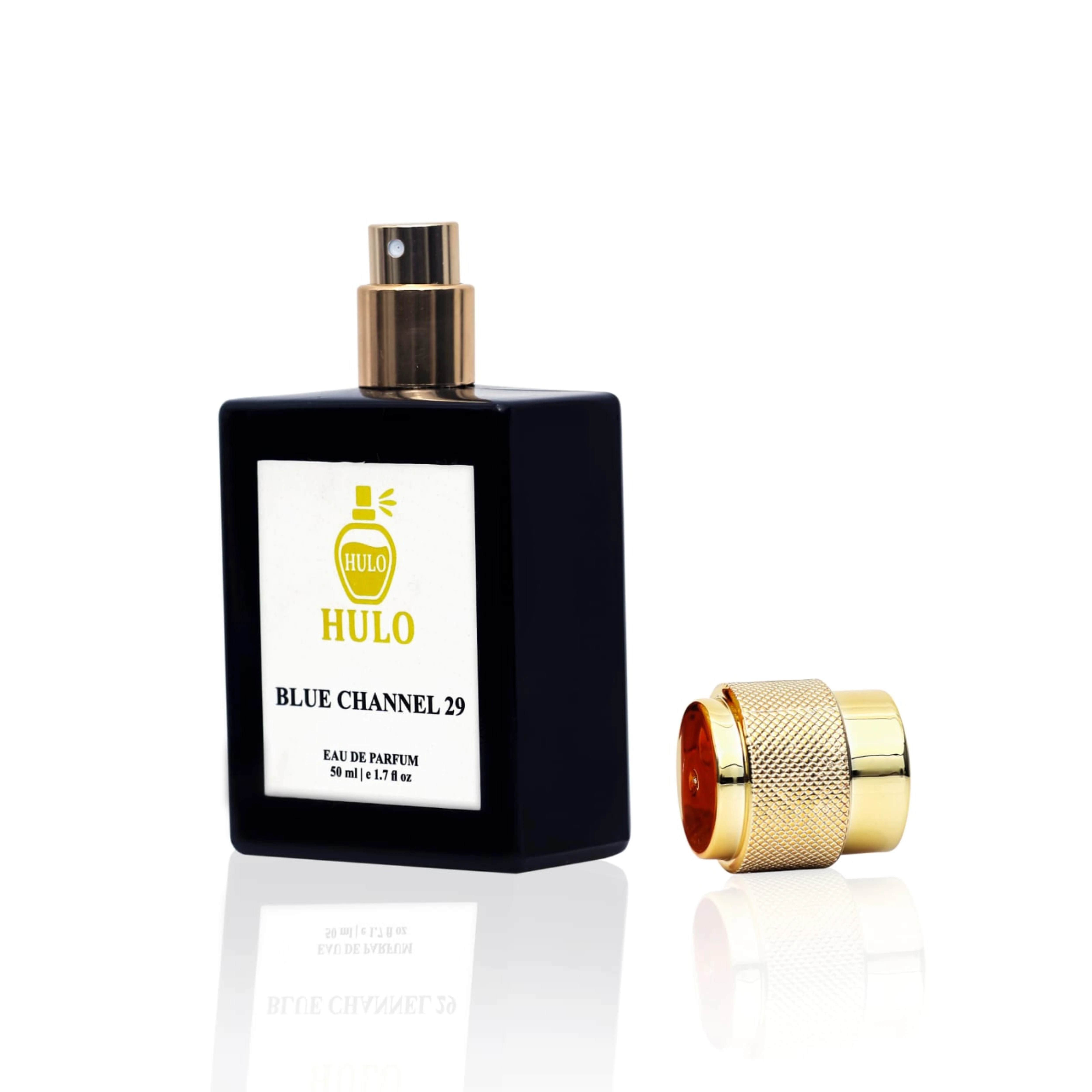 HULO  BLUE CHANNEL   29  The Man Company Fresh Black Edt Perfume For Man - 50Ml | Premium Long-Lasting Fragrance | Perfume Gift for Friend | Anniversary Fragrance Gift | Valentine Gift For Man