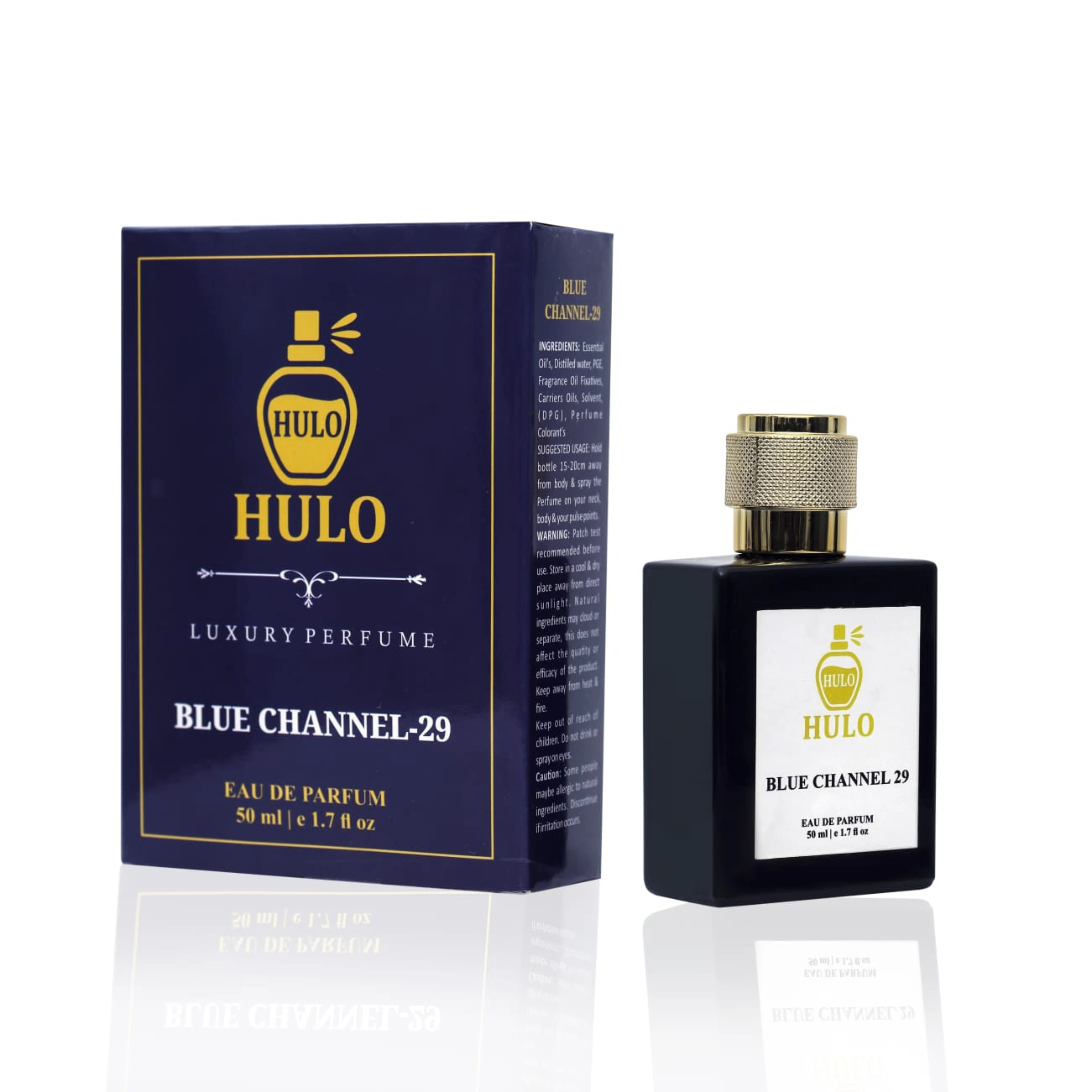 HULO  BLUE CHANNEL   29  The Man Company Fresh Black Edt Perfume For Man - 50Ml | Premium Long-Lasting Fragrance | Perfume Gift for Friend | Anniversary Fragrance Gift | Valentine Gift For Man