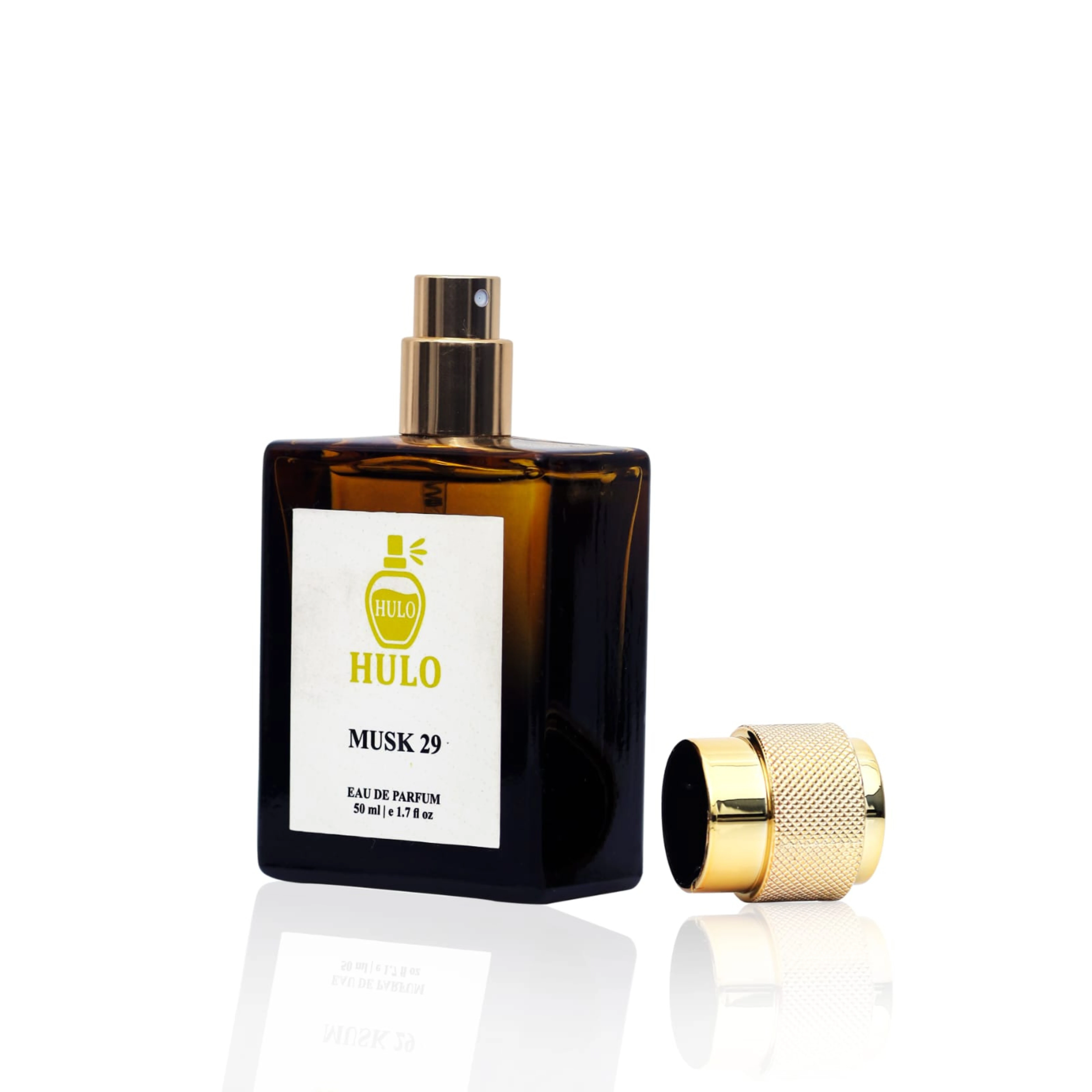 HULO  MUSK  29  The Man Company Fresh Black Edt Perfume For Man - 50Ml | Premium Long-Lasting Fragrance | Perfume Gift for Friend | Anniversary Fragrance Gift | Valentine Gift For Man
