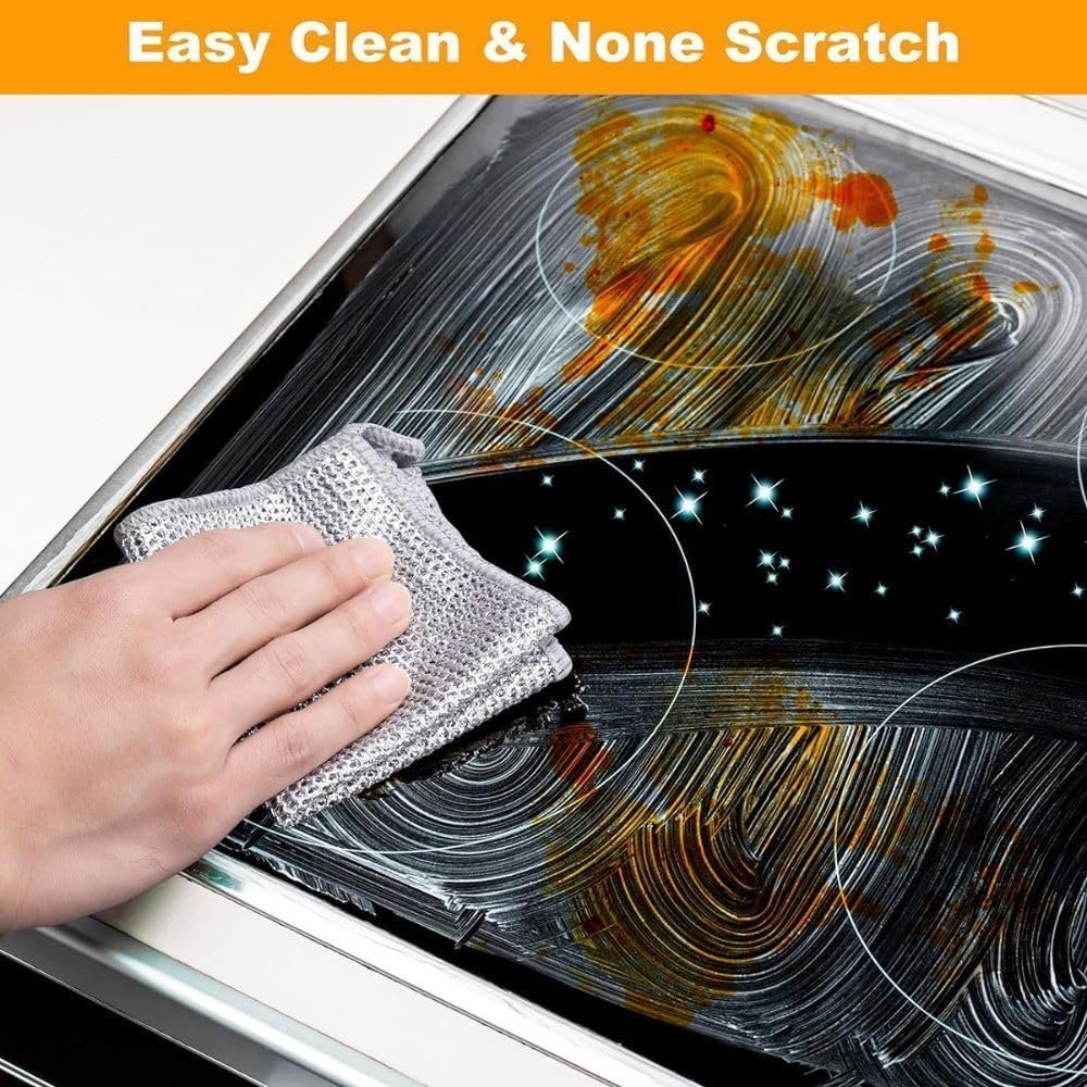 10 Pack Multi-Purpose Reuseable Wire Dishcloths