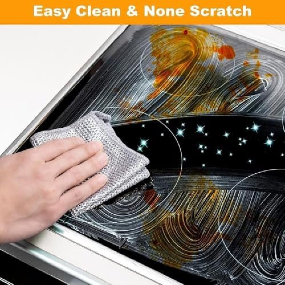10 Pack Multi-Purpose Reuseable Wire Dishcloths