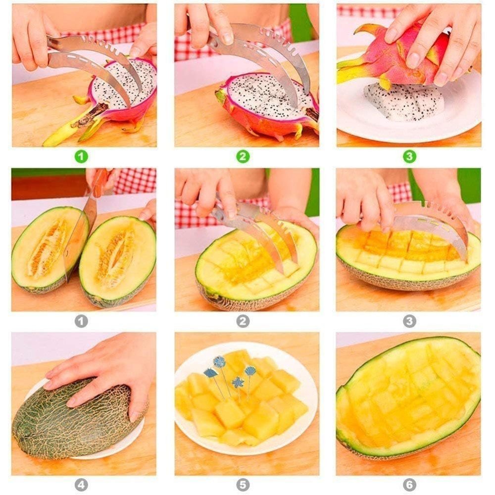 Angurello Stainless Steel Watermelon Fruit Dig Corer
