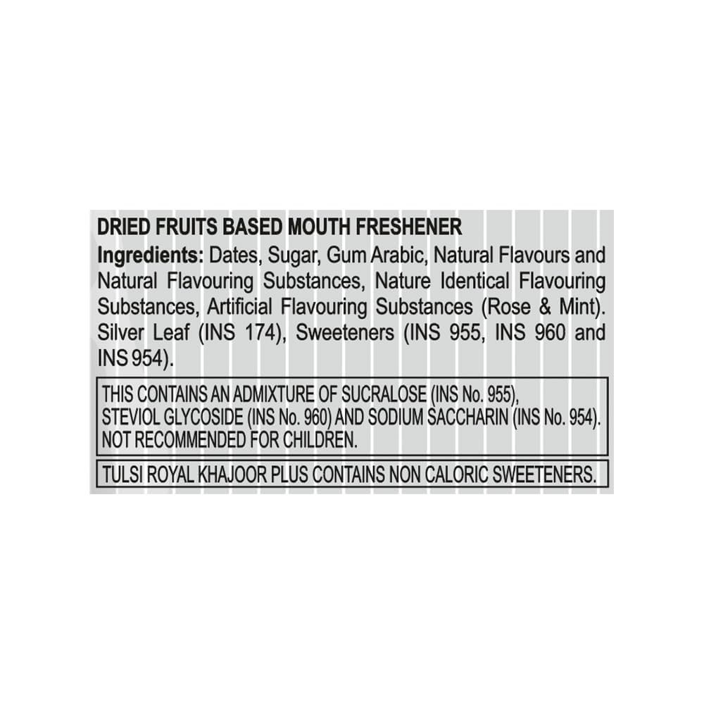 Tulsi Royal Khajoor Plus | Pack of 5 (13g x 5)