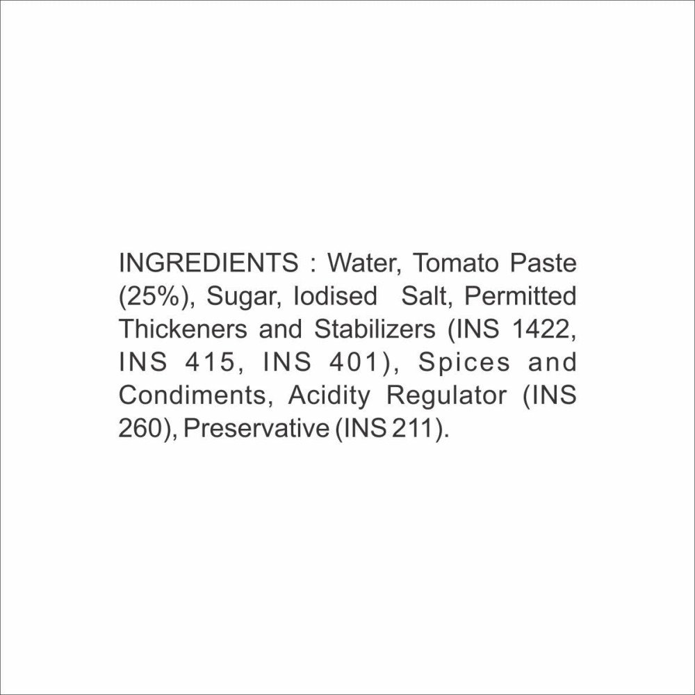 Nilon\\\'s Tomato Ketchup 450g Pouch