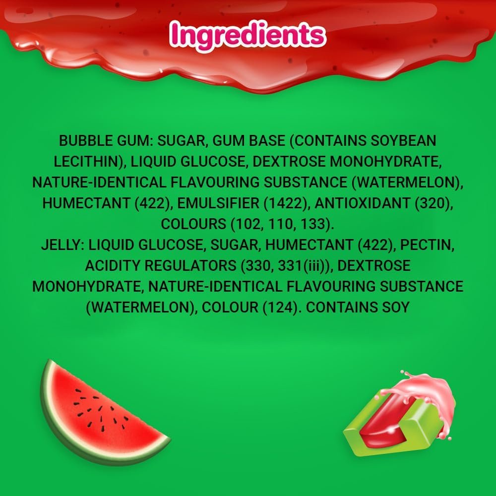 Wrigley\'s Boomer, Watermelon (250 Pieces)
