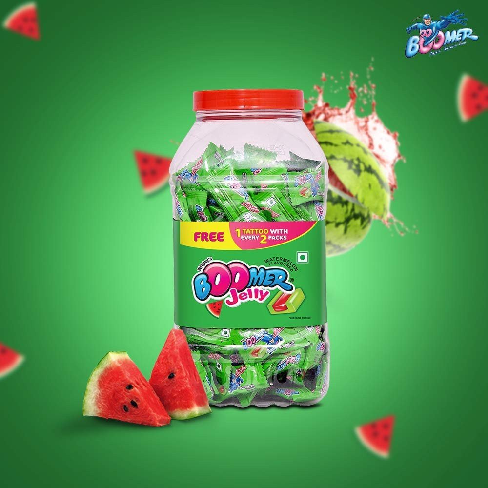Wrigley\'s Boomer, Watermelon (250 Pieces)
