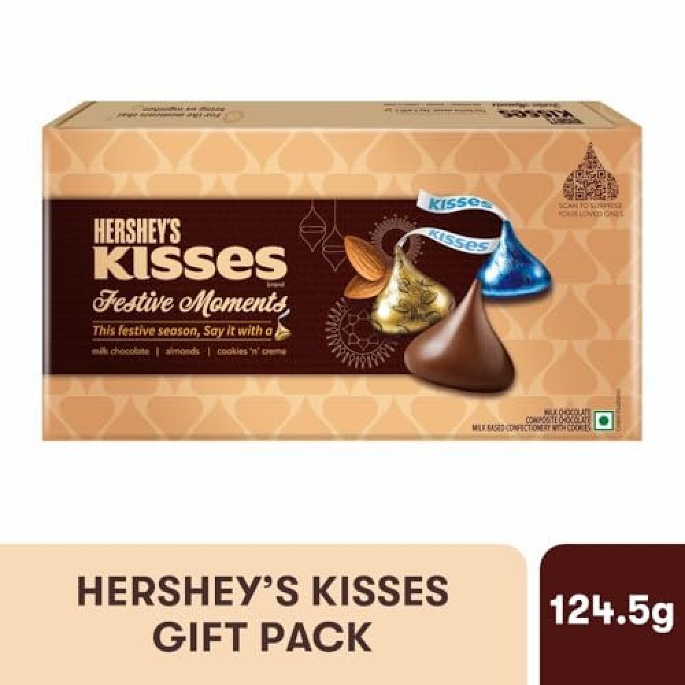 Hershey\'s Kisses Moments Chocolate Gift Pack, 129g