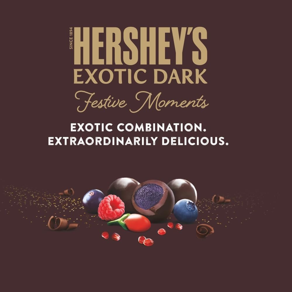 HERSHEY\'S Exotic Dark Pomegranate Flavor