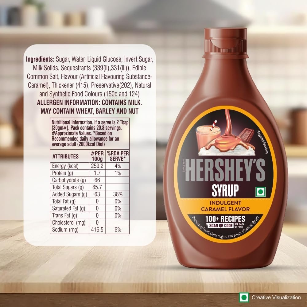 HERSHEY\'S Caramel Flavored Syrup