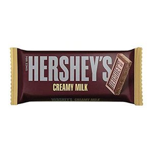 HERSHEY\'S Creamy Milk Chocolate Bar, 100 Gram