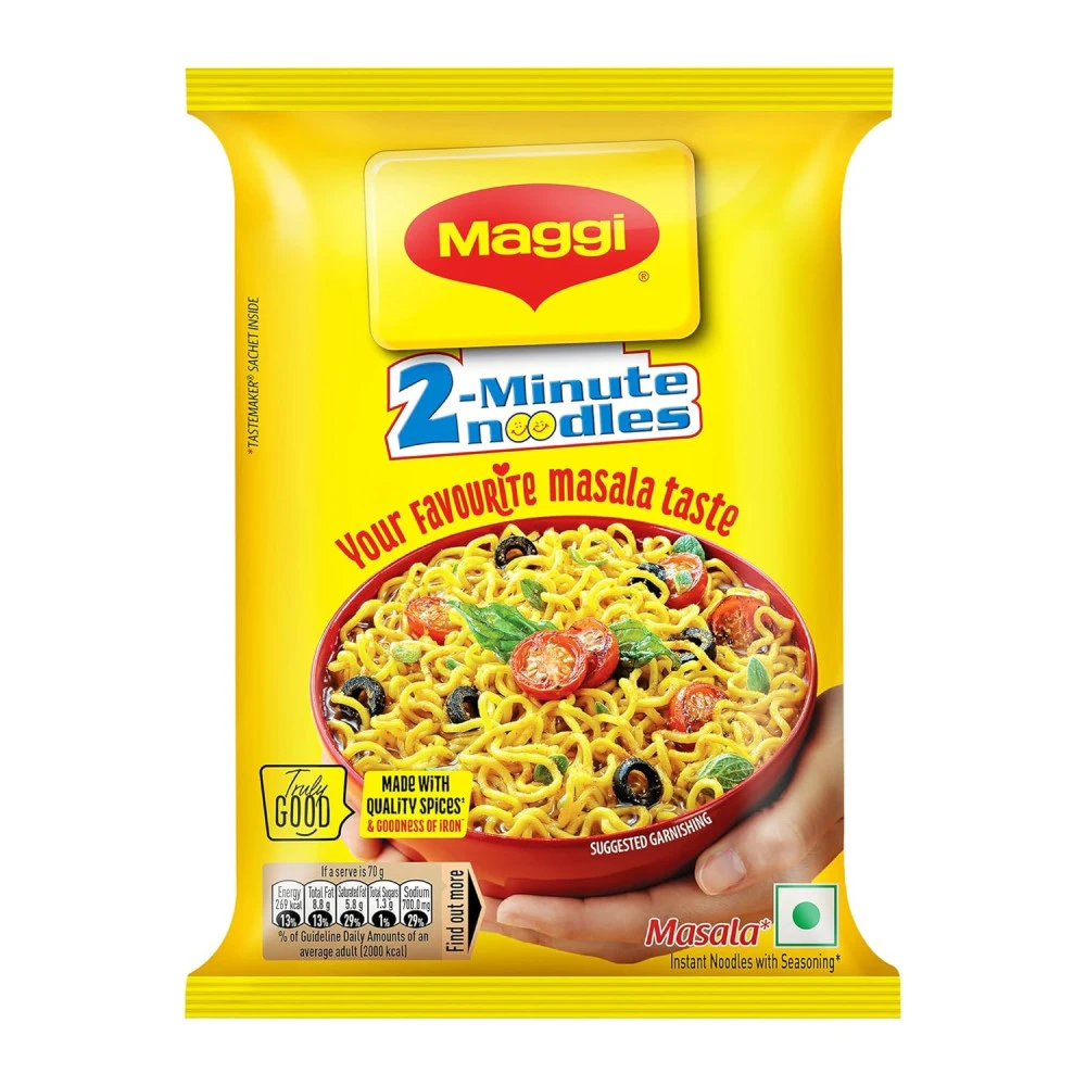 2-Minute Instant Noodles,Masala Noodles 70gm(2)