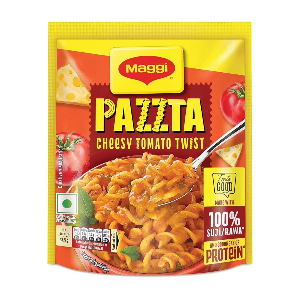 Maggi Pazzta Instant Pasta, Cheesy Tomato Twist - 64g