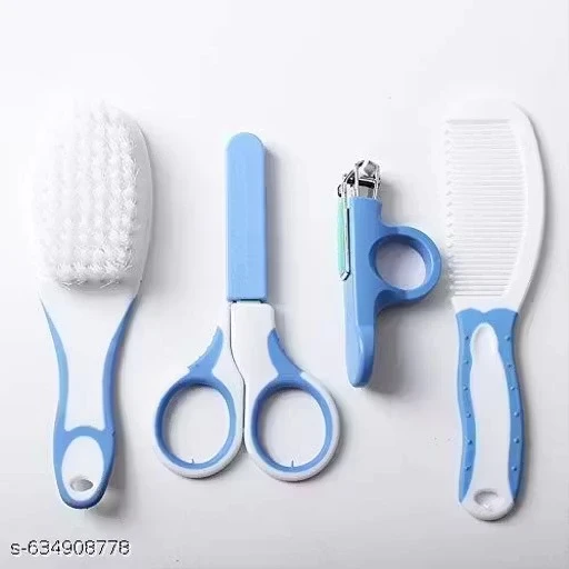 Add to Cart  Buy Now 2 Similar Products   6 Piece Baby Grooming Kit and Baby Care Kit, Plastic & Metal Baby Nail Clipper Tool Includes Clipper Scissors Hair Brush Comb Manicure Care Kit for Newborn Baby Kids ₹1