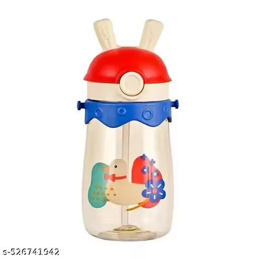 X Pulse Bunny Kids Water Bottle, 450ml, Rio Sipper Bottle for Kids, Cartoon Water Bottle for Kids, with Warranty, Tritan, (Pack of 1, Multicolor)