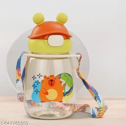 x pulse Sipper Bottle with Straw for Kids | Spill Proof & BPA Free 540 ml Water Bottle (Set of 1, Multicolor)