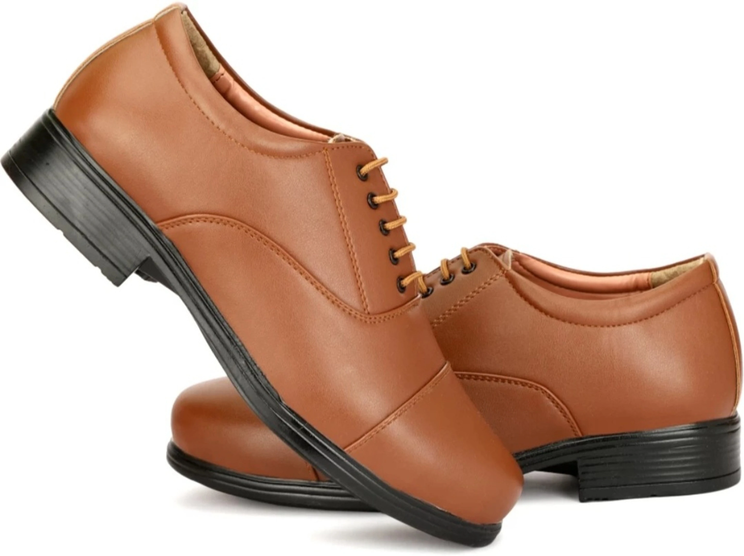 Lightweight Faux Leather and Police Shoes Oxford For Men