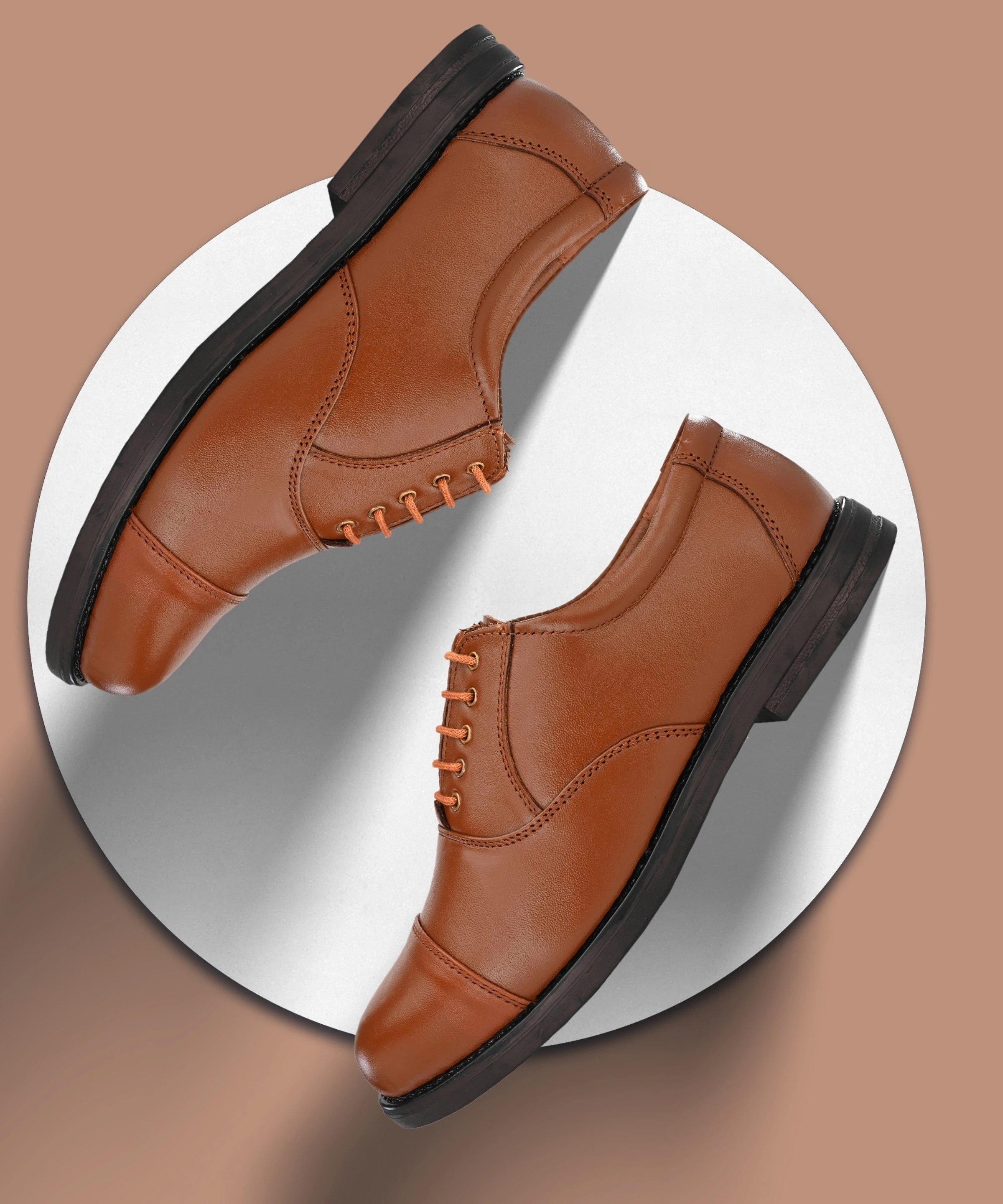 Leather Police shoes Oxford For Men