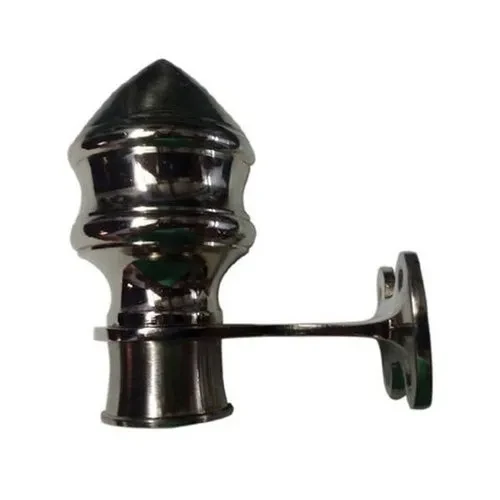 Carbon Finish Brass Curtain Brackets