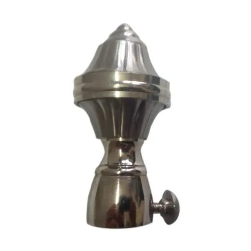 Chrome Finish Brass Curtain Brackets