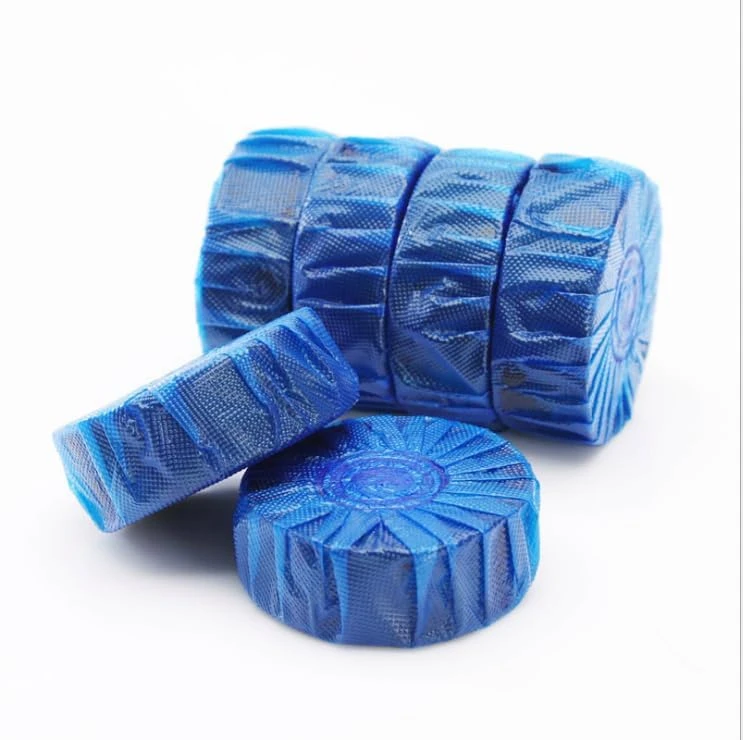 Flush Tank Cleaner Tablet | Automatic Blue Bubble Cleaning Tablet | for Flush Tank Use | Pack of 10