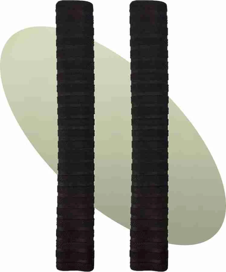 Professional Replacement Cricket Bat Grip Black Diamond (Black, Pack of 2)