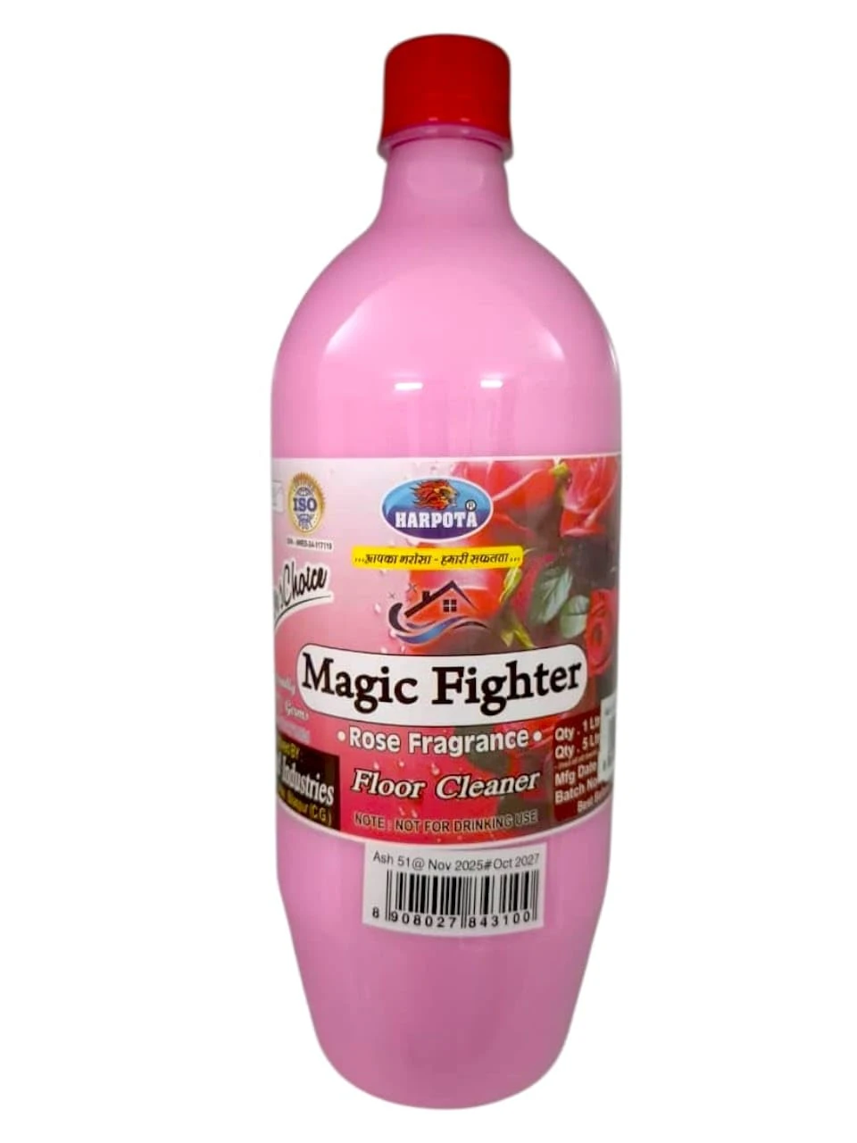 Floor Cleaner premium Rose fragrance 1 Lit