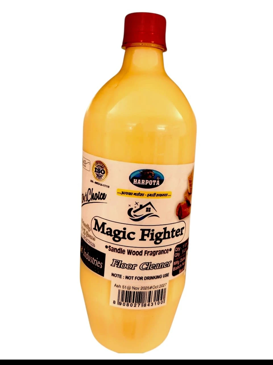 Floor Cleaner premium Sandal fragrance 1 Lit