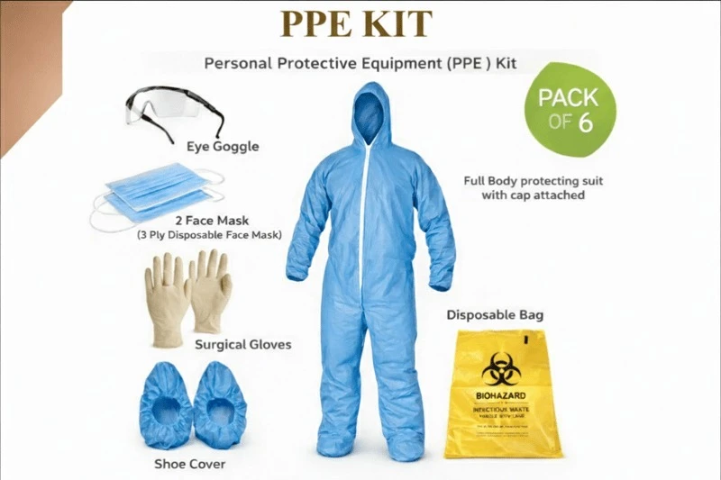 PPE KITS -6 PCS
