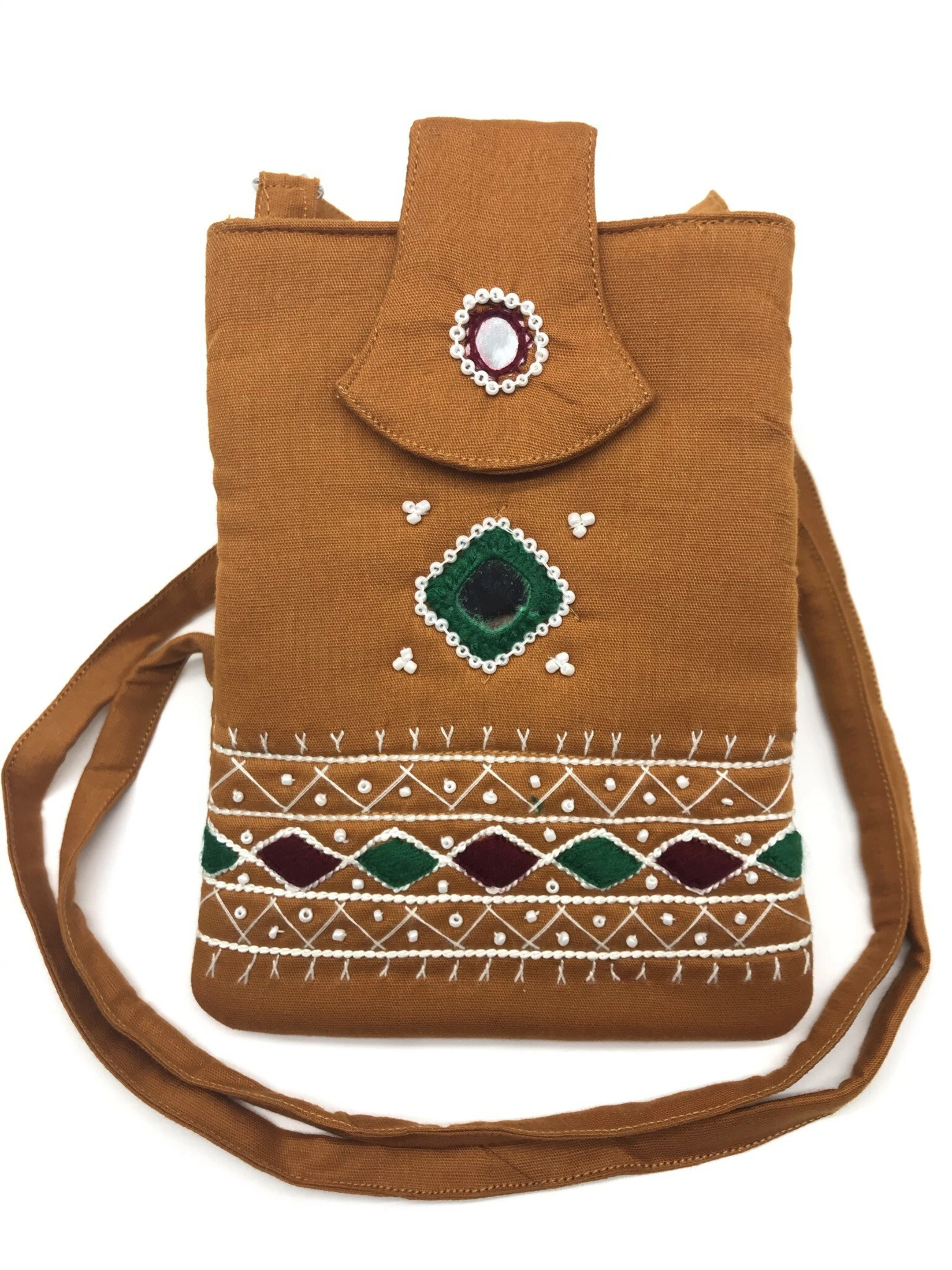 Yellow Girls Sling Bag Girls Women's Mobile Cell P