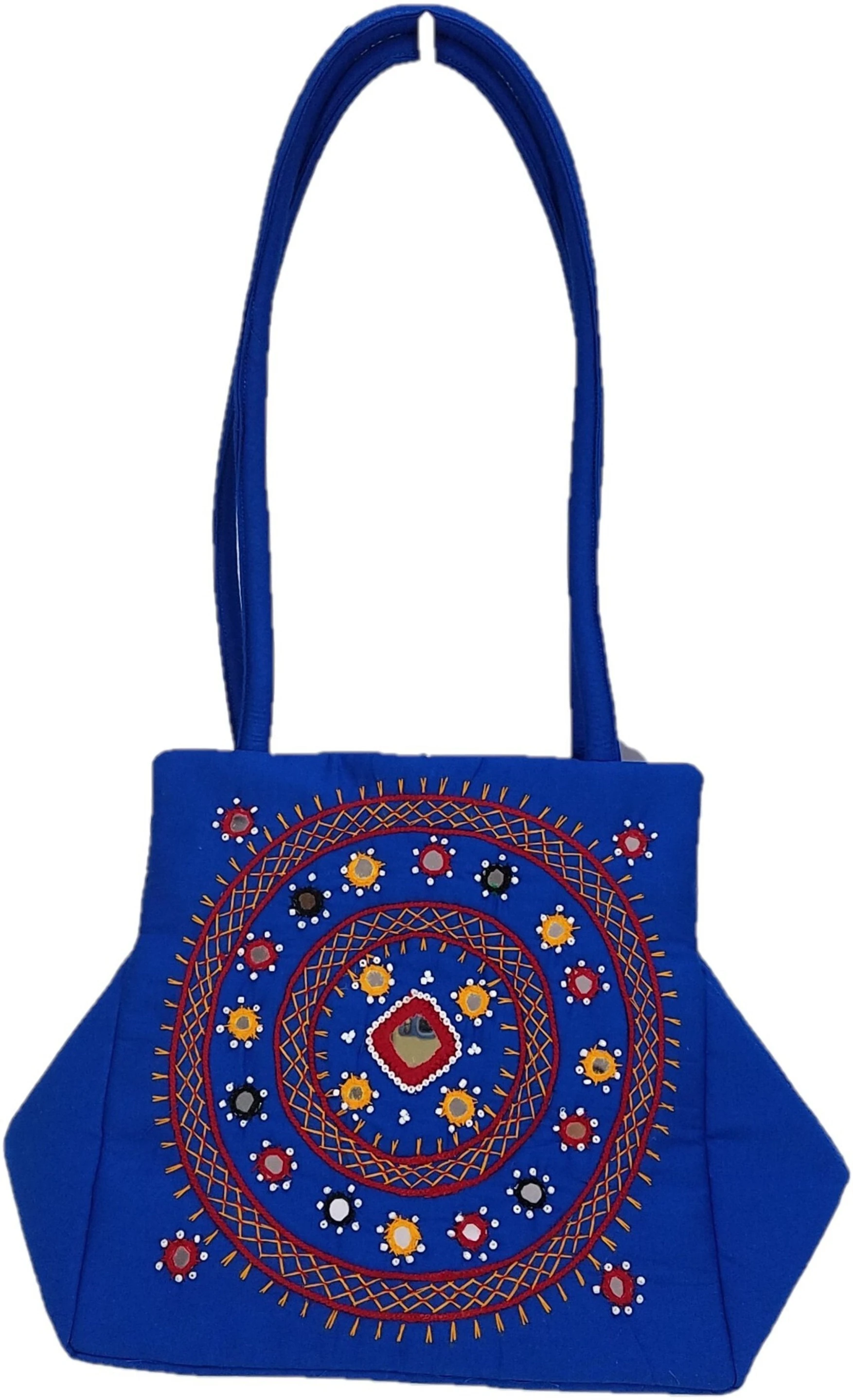 Multicolor Women Shoulder Bag handcrafted handbag shoulder side embroidery handmade birthday gift ladies