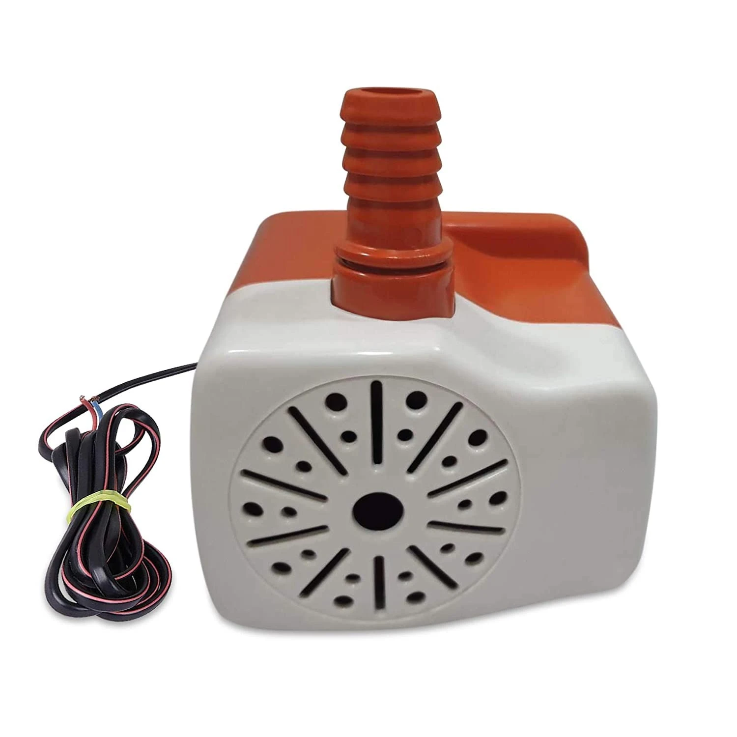 40 Watt Submersible Pump [Ultra Quiet] [2.65 Meter Water Lifting] Water Pump for Desert Air Cooler Pump with 2 Nozzle [1.5 meter Power Cord]- WHITE