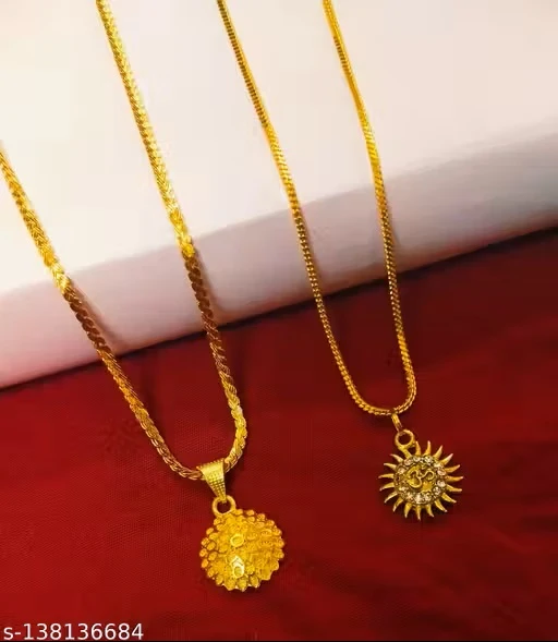 A-26 Premium Quality Daily Wear Women & Girl chain Pendants