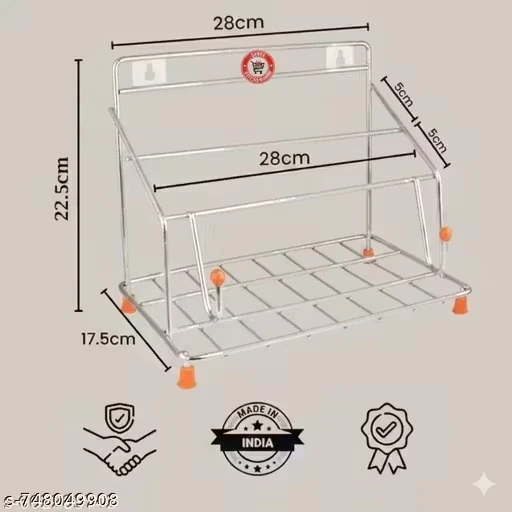 SHREE KITCHENWARE Chakla belan tawa stand for kitchen , Kitchen Racks , Kitchen Storage , Pack of 1