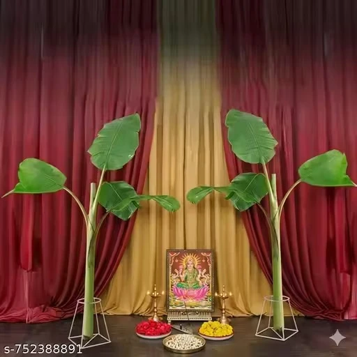 Banana stem stand (pack of 2)for pooja decoration, festuval use, pooja needs, festival decor