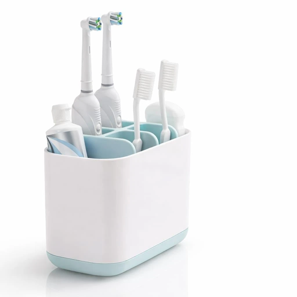 Multipurpose Toothbrush Holder for Bathroom, Razor Shaving Kit and Toiletries Cosmetics Organizer| Washbasin & Kitchen Countertop Organizer|Toothbrush Toothpaste Tube Holders Container Stand