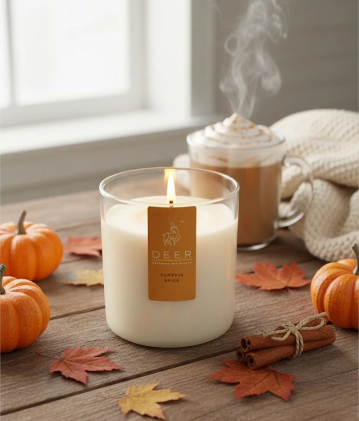 DEER Forest Bamboo Scented Candle