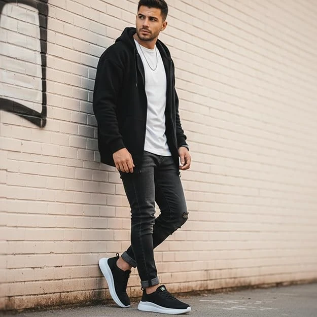 Men’s Running & Walking Shoes | Lightweight Breathable Sports Sneakers with Cushioned Sole for Gym, Jogging & Daily Use