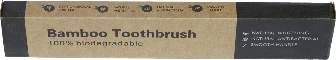 Combo Bamboo Color Bristles Toothbrush (2) + Tongue Cleaner (2) | Eco Oral Care Extra Soft Toothbrush (Pack of 4)