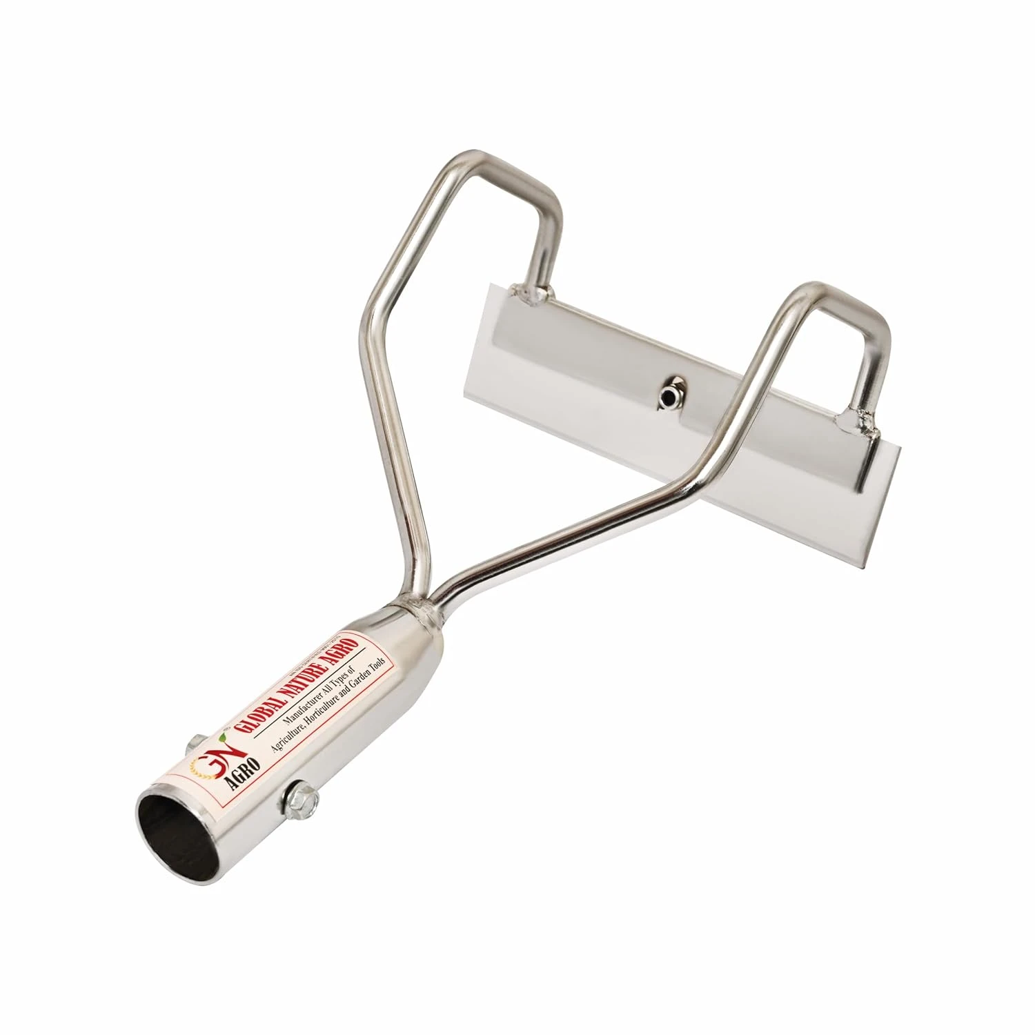 Global Nature Agro Trapezoid Bow Weeder Without Handle, Heavy Duty, Blade 8 inches Wide| Carbon Steel Blade || Manual Weed Remover for Lawn and garder.