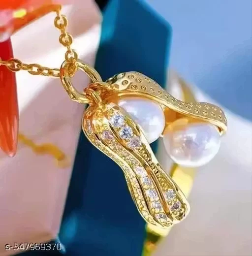 Korean Pearl Necklace Chain