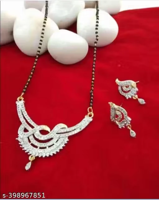 Alloy Gold Plated Mangalsutra