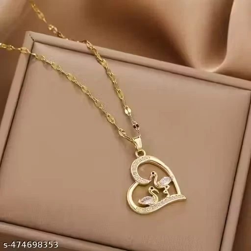 Shimmering Bejeweled Women Necklaces & Chains