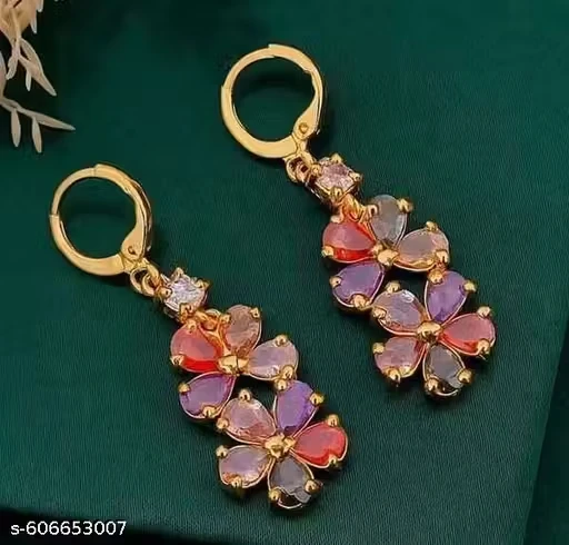 Brass Fashion Earrings